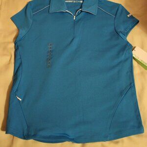 LPGA Blue Polo Shirt S